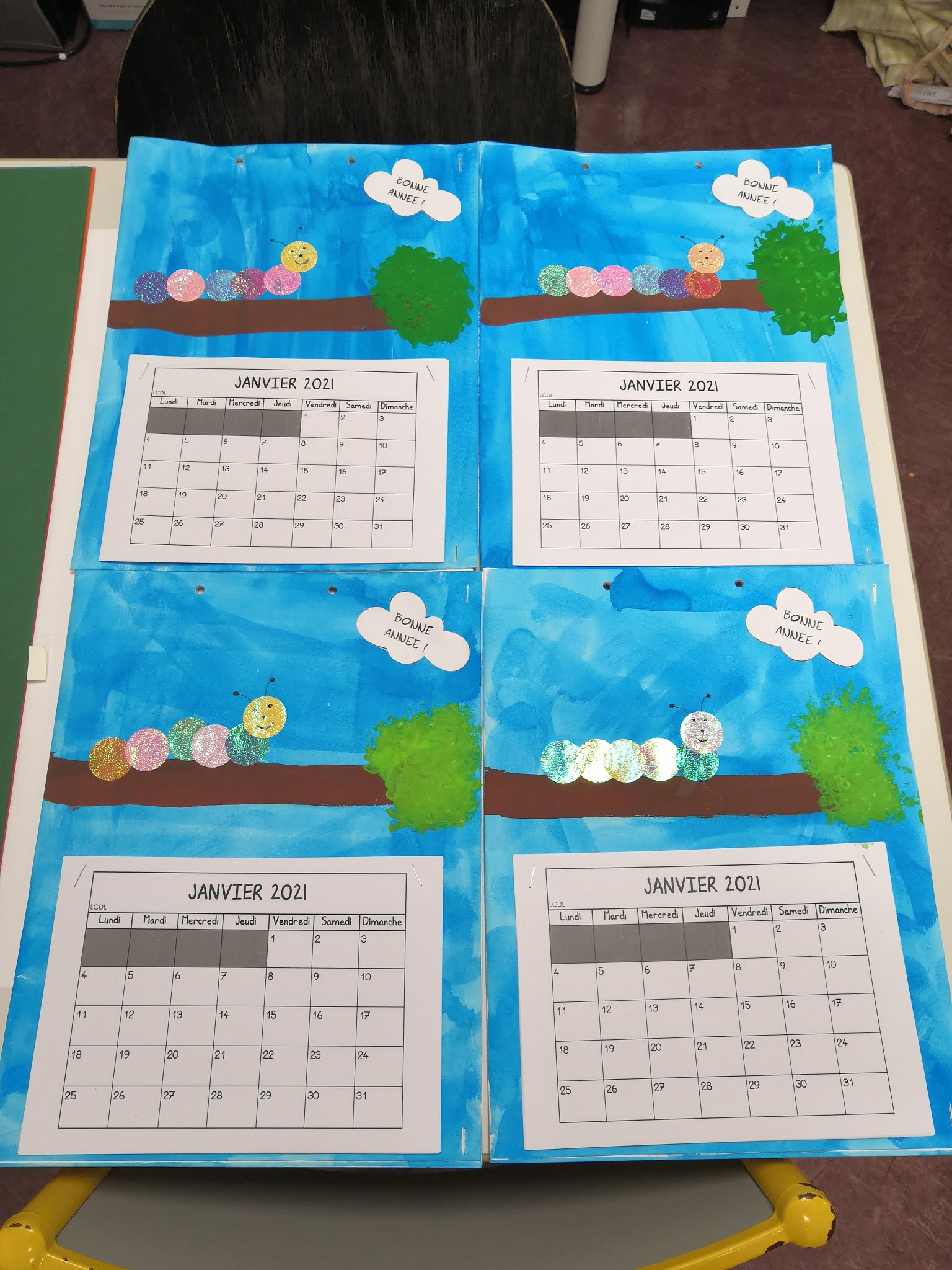 La maternelle de Laurène: Calendrier cadeau de Noël parents