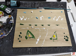 pintar con acrílicas