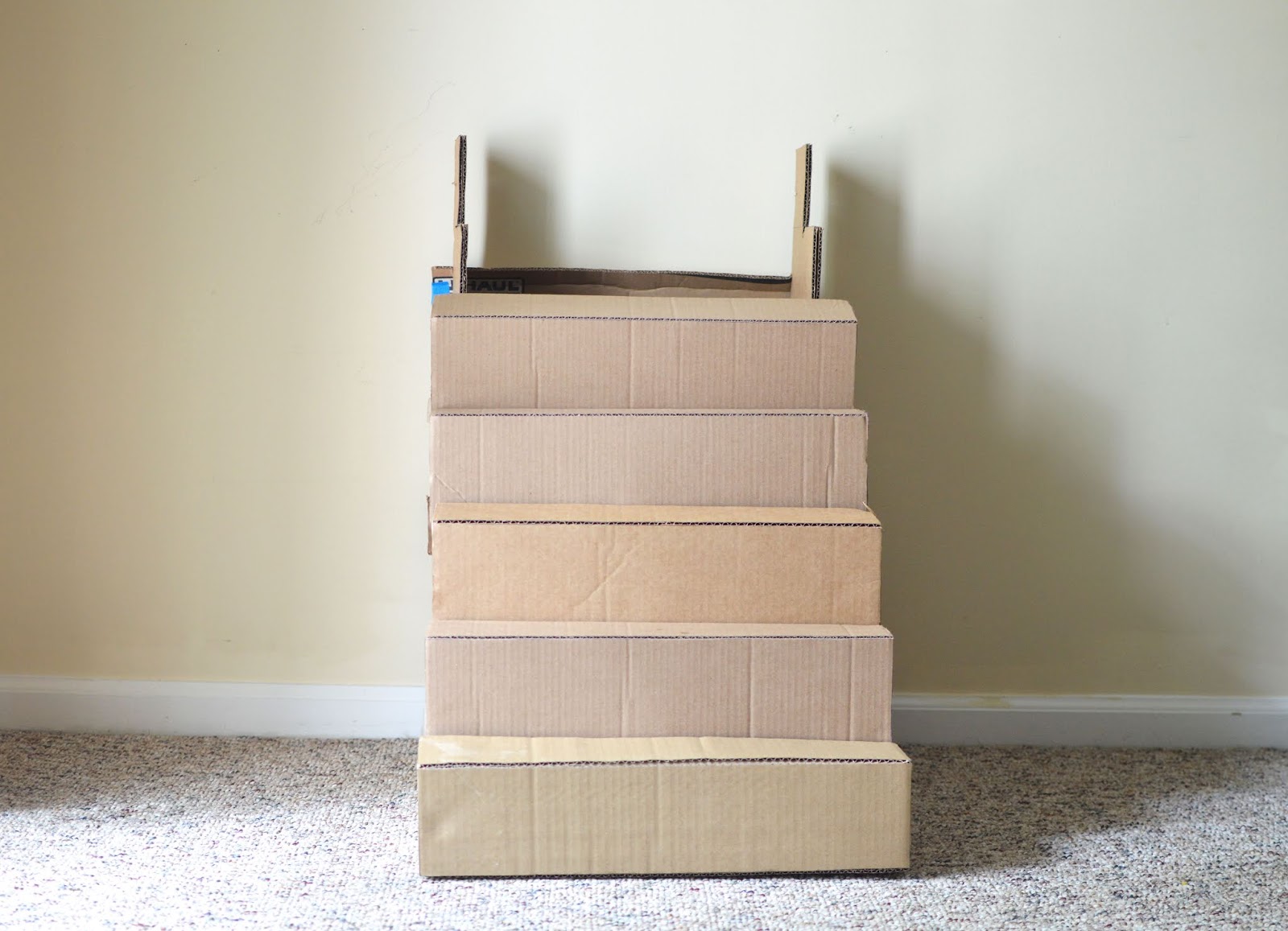 Vikalpah DIY steps using Cardboard for Navaratri Golu