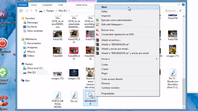 Como recuperar archivos de una USB dañada, infectada, con accesos directos Como recuperar archivos de una USB dañada, infectada, con accesos directos