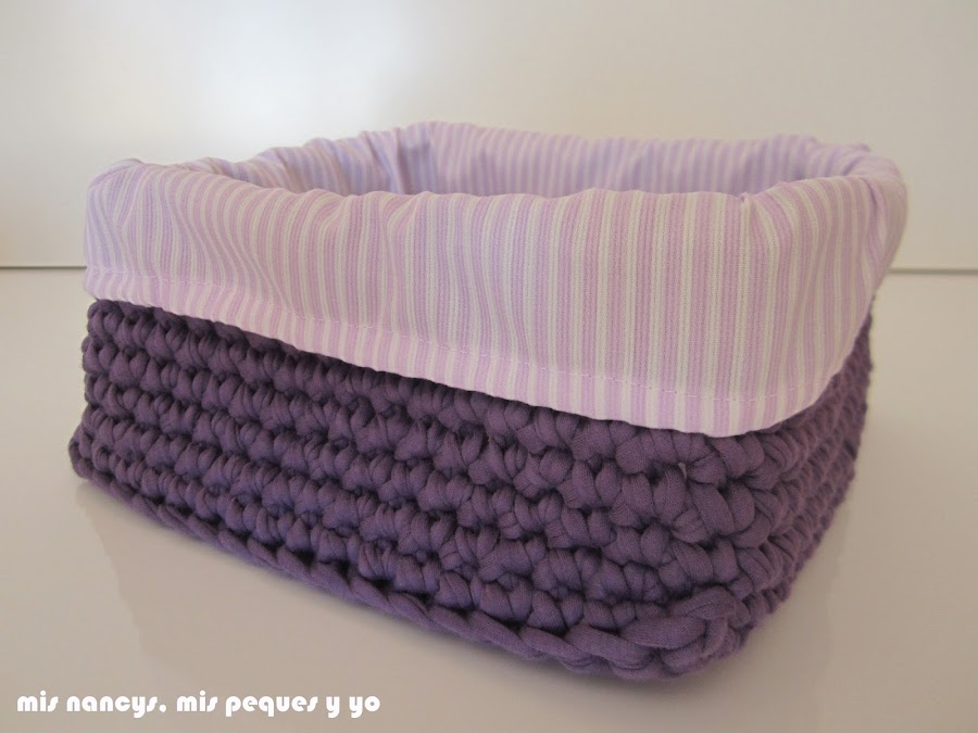mis nancys, mis peques y yo, tutorial DIY funda cestas, funda terminada