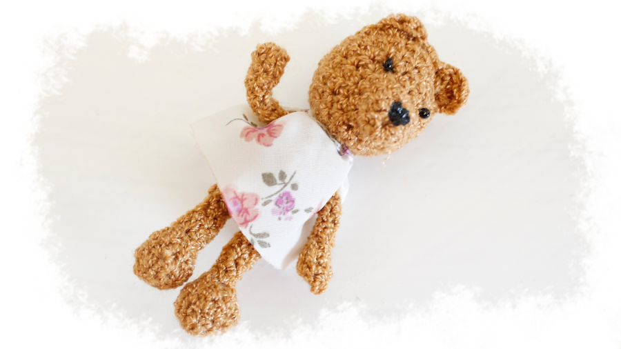 Osita tejida en ganchillo