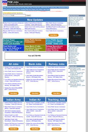 PKM Jobs Blogger Theme Blogger Template PKM Jobs