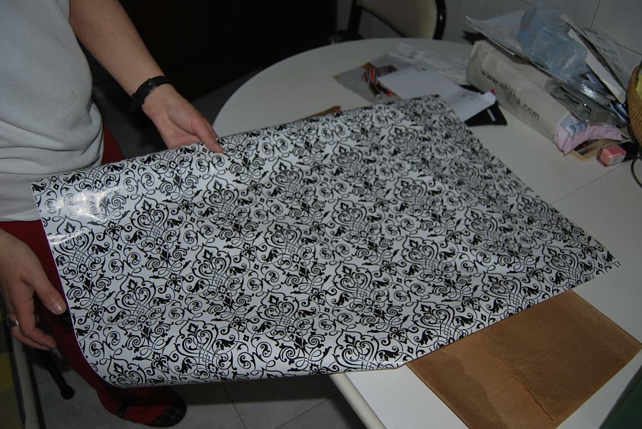 Reciclado de ficheros de carton.