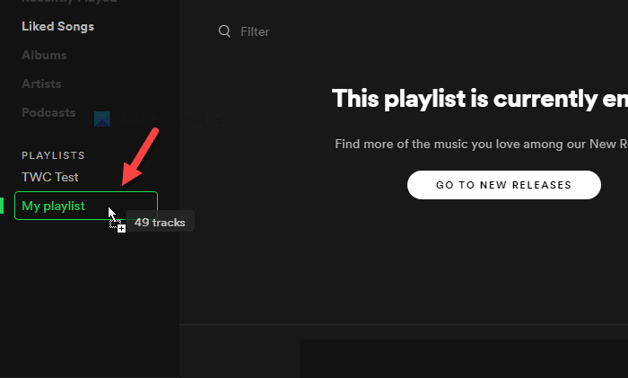 누군가의 Spotify 재생 목록을 복제하는 방법