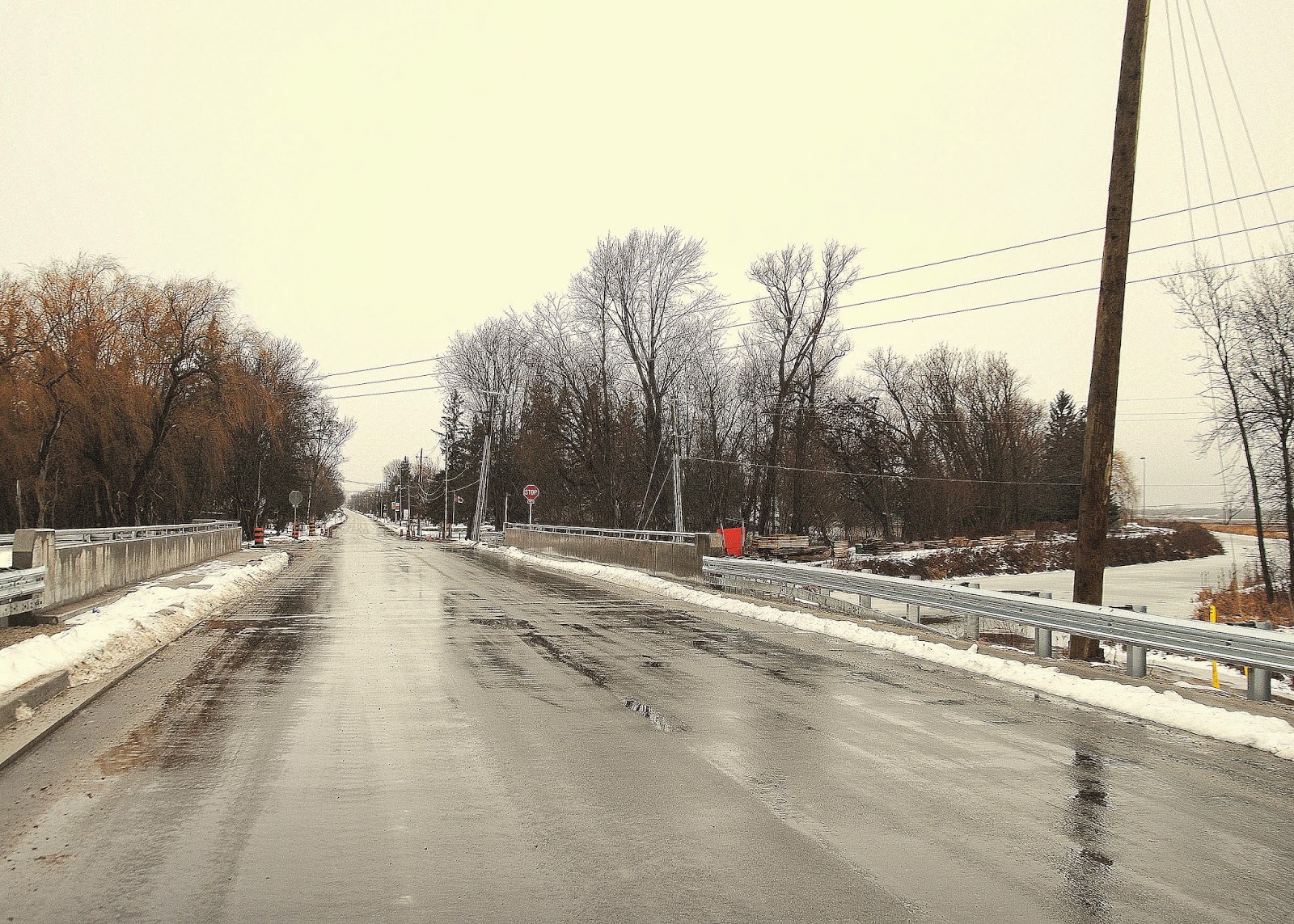 Camera on King & Aurora New Dufferin Street bridge open in Ansnorveldt