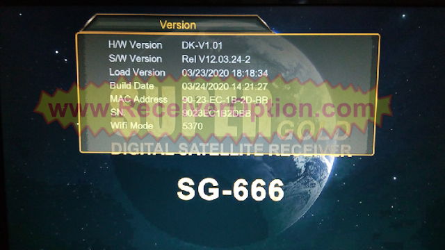 SUPER GOLD SG-666 HD RECEIVER 1507G & 1506G NEW SOFTWARE