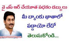 YSR Cheyutha Bank Payment Status