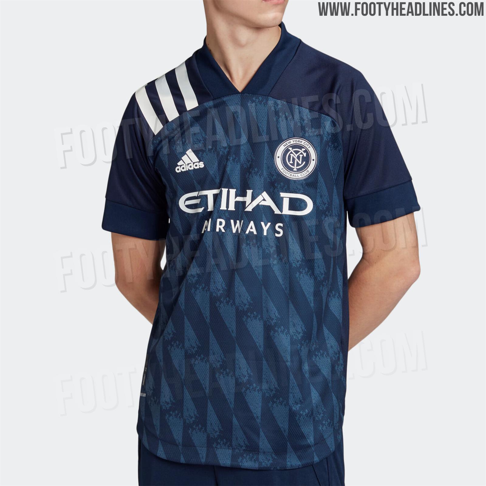 New York City FC unveil 2020 away kit - Hudson River Blue