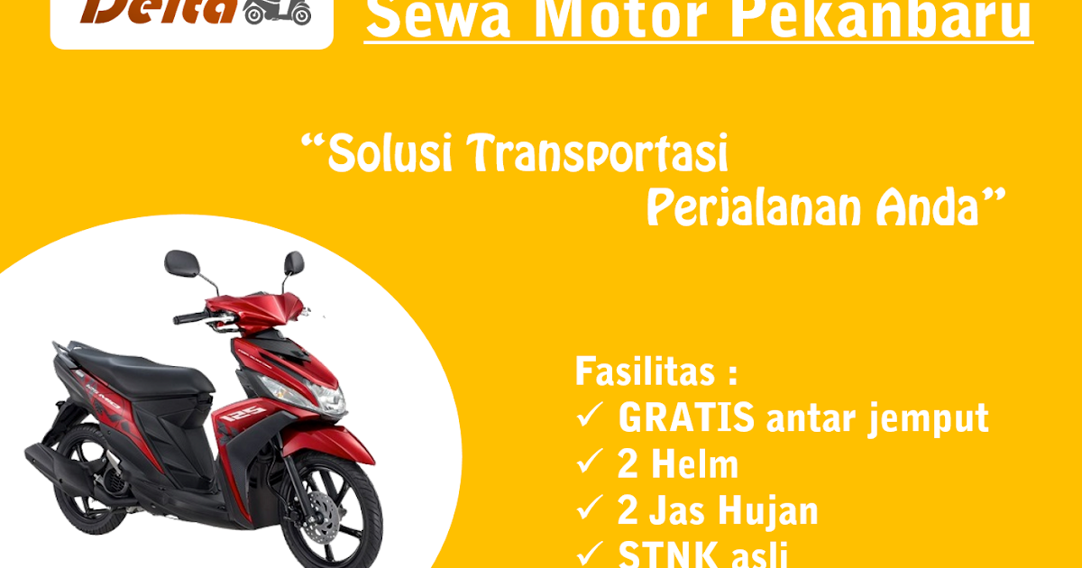 Jasa Sewa Motor di Pekanbaru Sewa Motor Pekanbaru Telp/WA 082246450202