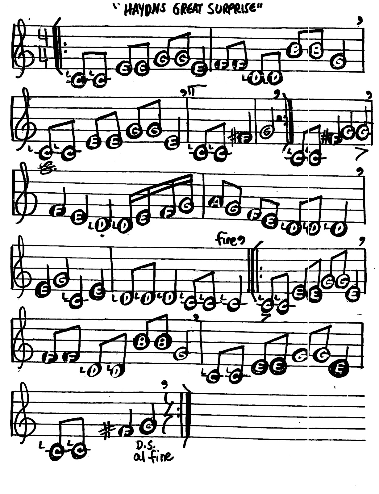 Miss Jacobson's Music RECORDER SONGS MODERN/CLASSICAL