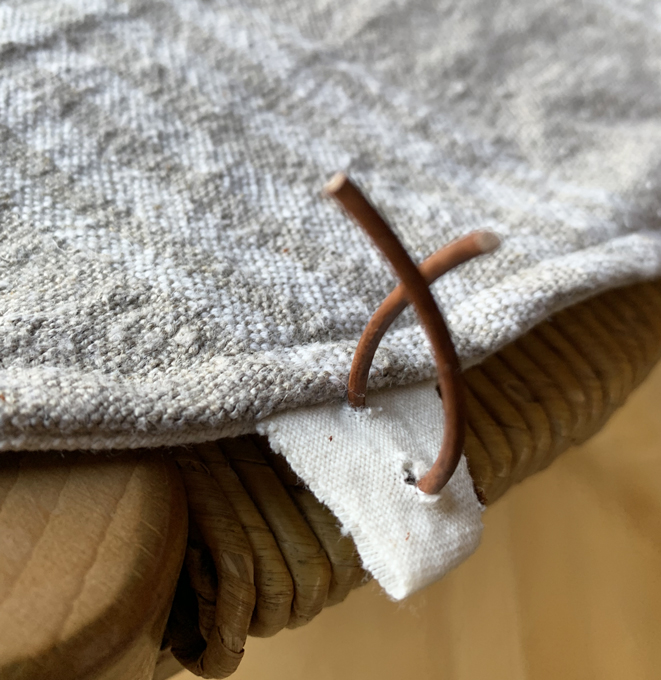 How to make your own Chair Pads with Leather Ties Gather & Make