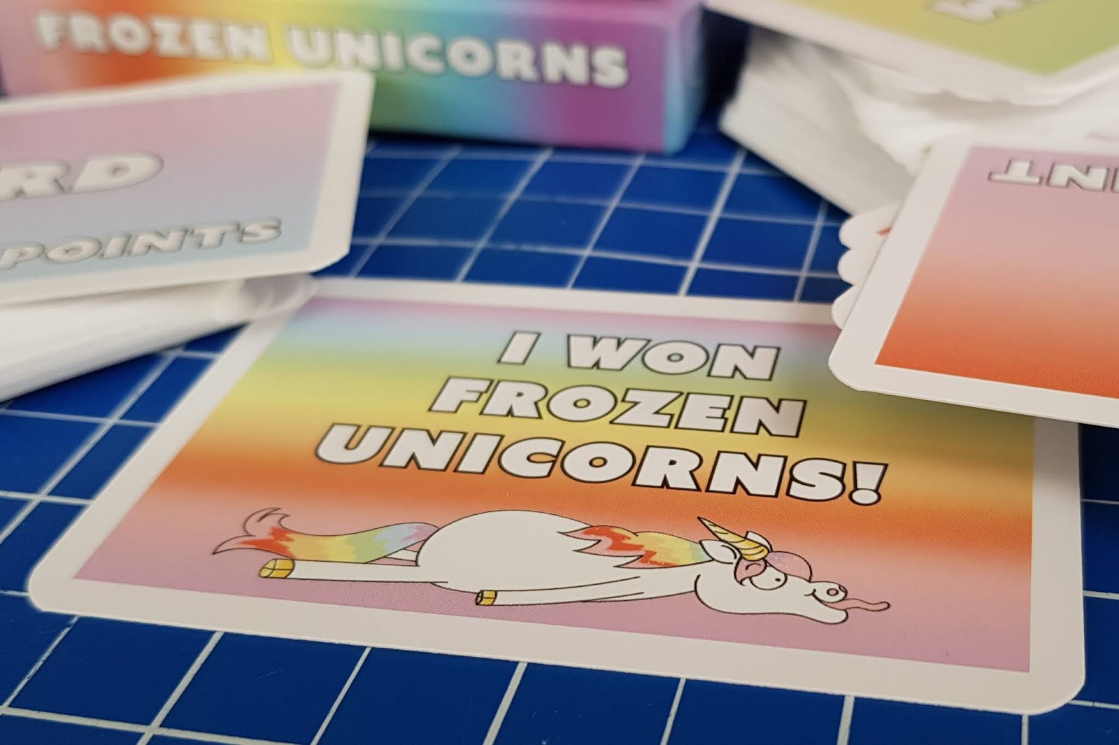 The Brick Castle Frozen Unicorns Family and Party Game Review (age 6