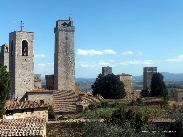 San Gimignano en la Toscana