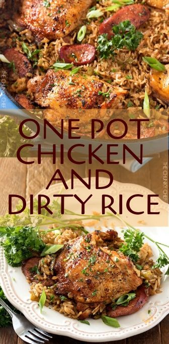 ONE POT CHICKEN AND DIRTY RICE - Feeding Yours Life