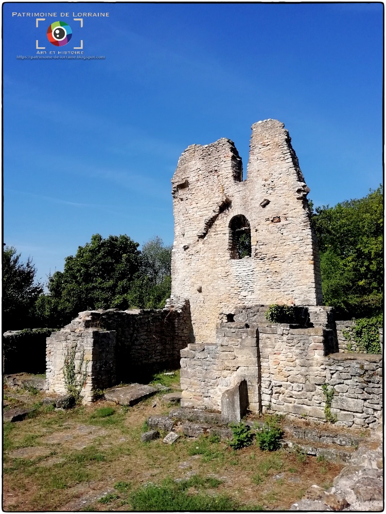 PATRIMOINE DE LORRAINE CHATELSAINTGERMAIN (57) Site archéologique