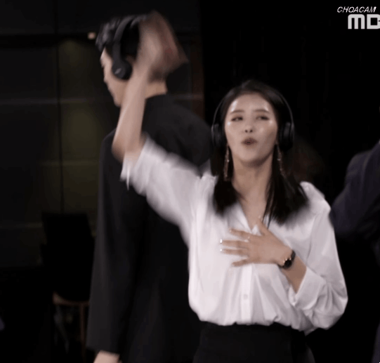 미주의 텐션 폭발  풀 파워