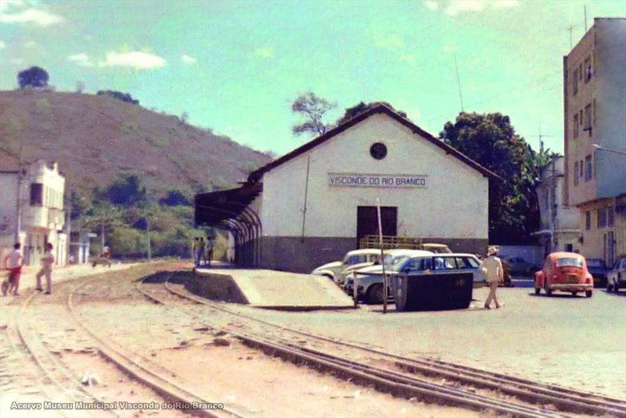 O TREM EXPRESSO ESTAÇÃO VISCONDE DO RIO BRANCO Hoje, belíssimo Centro Cultural. Conheci