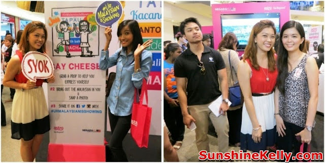 merdeka 2013, Astro, Your Malaysian is Showing, Go Beyond, Positive Engine, Event, Mid Valley megamall, sunshine kelly, shah, janice yeap