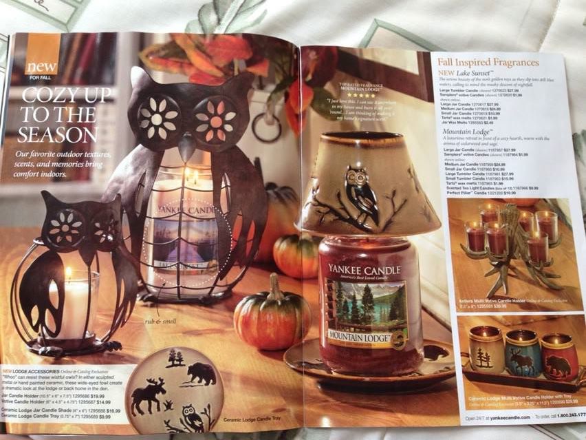 Life Inside the Page The Joys of Autumn Yankee Candle Company