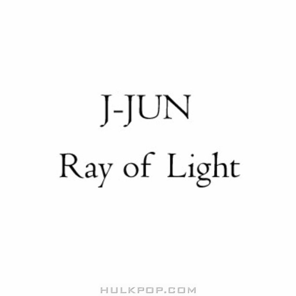 Kim Jae Joong – Ray of Light – Single