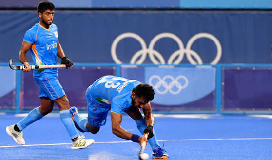 टोक्यो ओलंपिक में भारतीय पुरुष हॉकी टीम की  लगातार तीसरी जीत | Tokyo Olympic News in Hindi 2021
