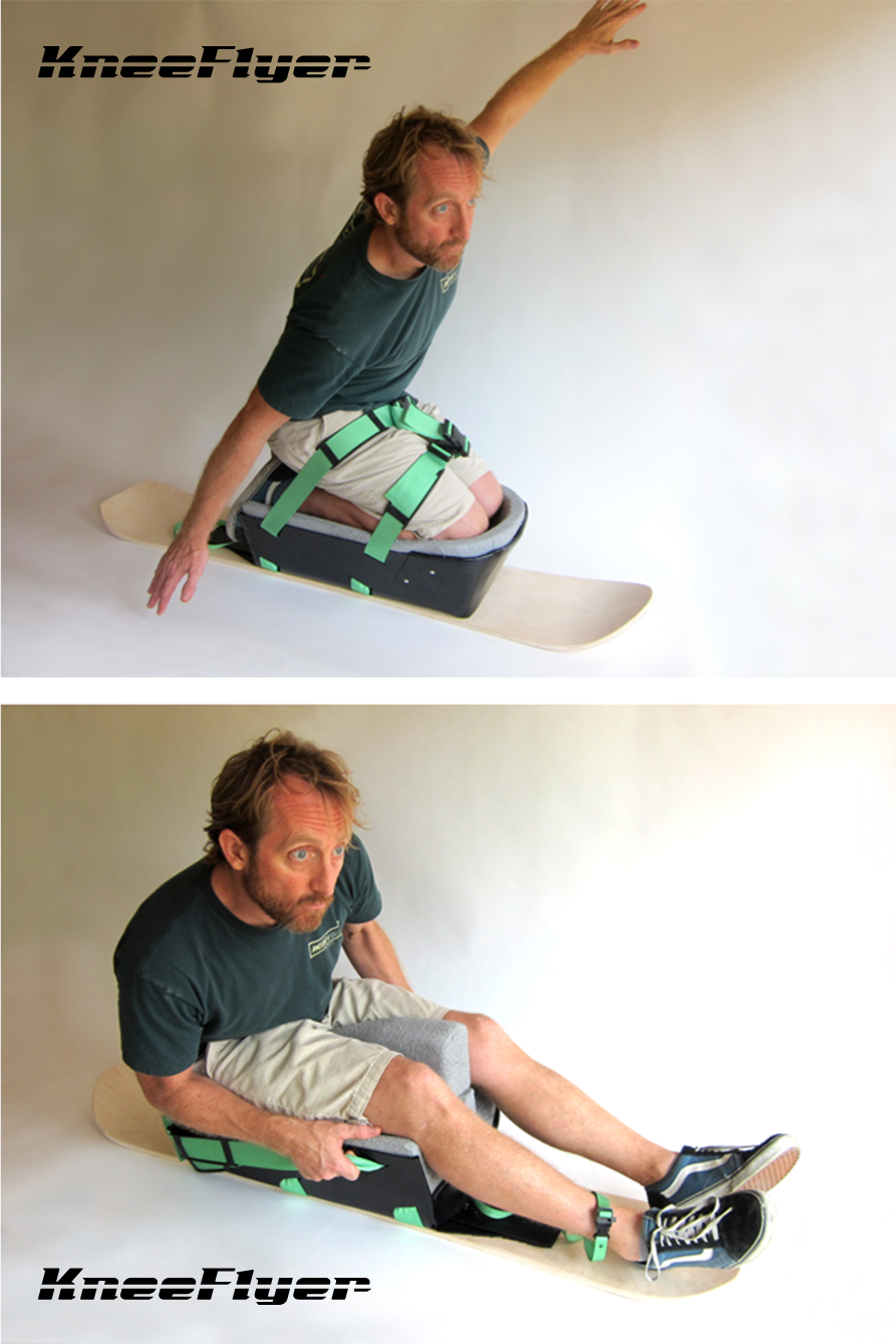 wackyboards Snow Kneeboarding