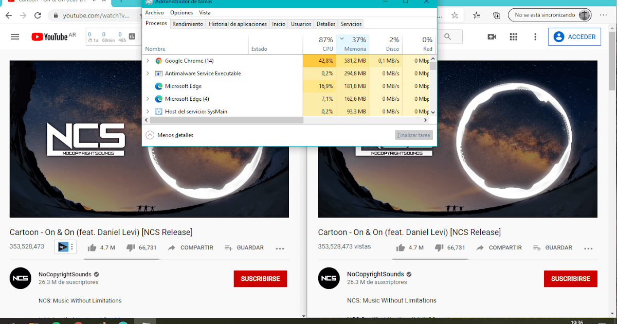 Chrome vs. Edge (COMPARATIVA - RAM- Que no te mientan)