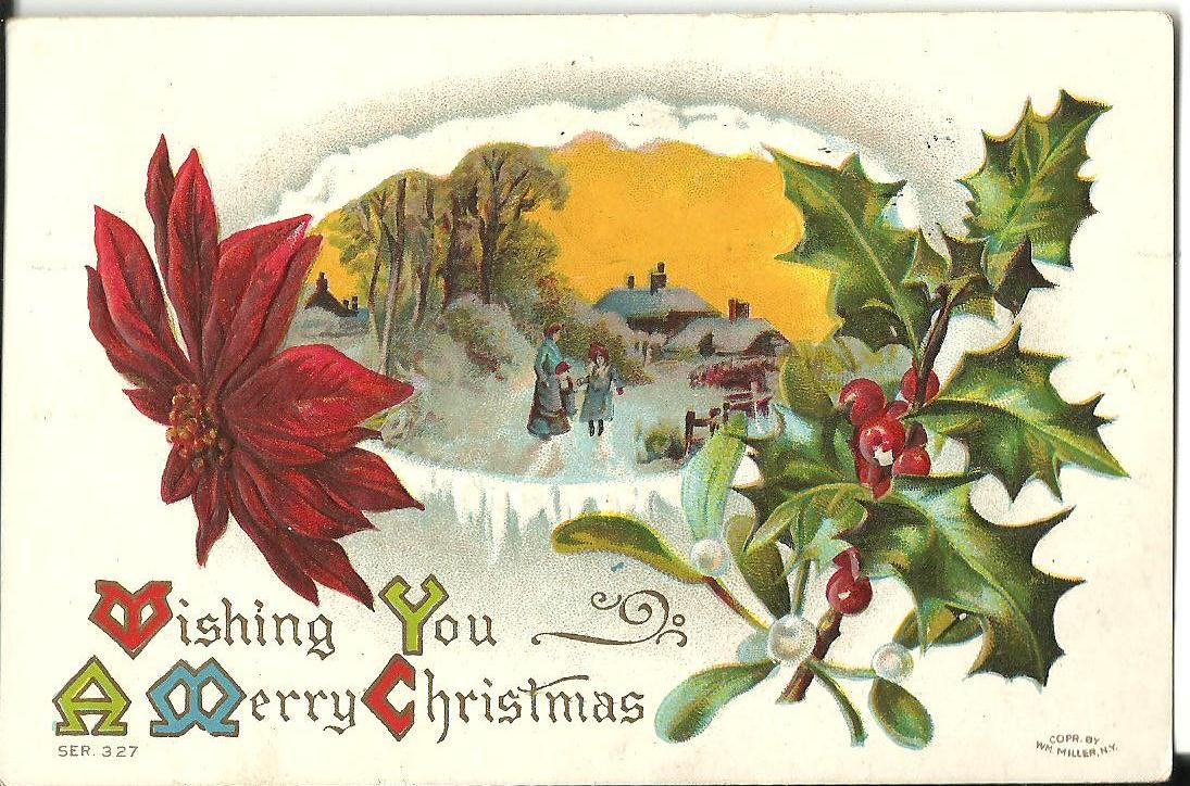 At home with Elaine: Vintage Christmas Cards