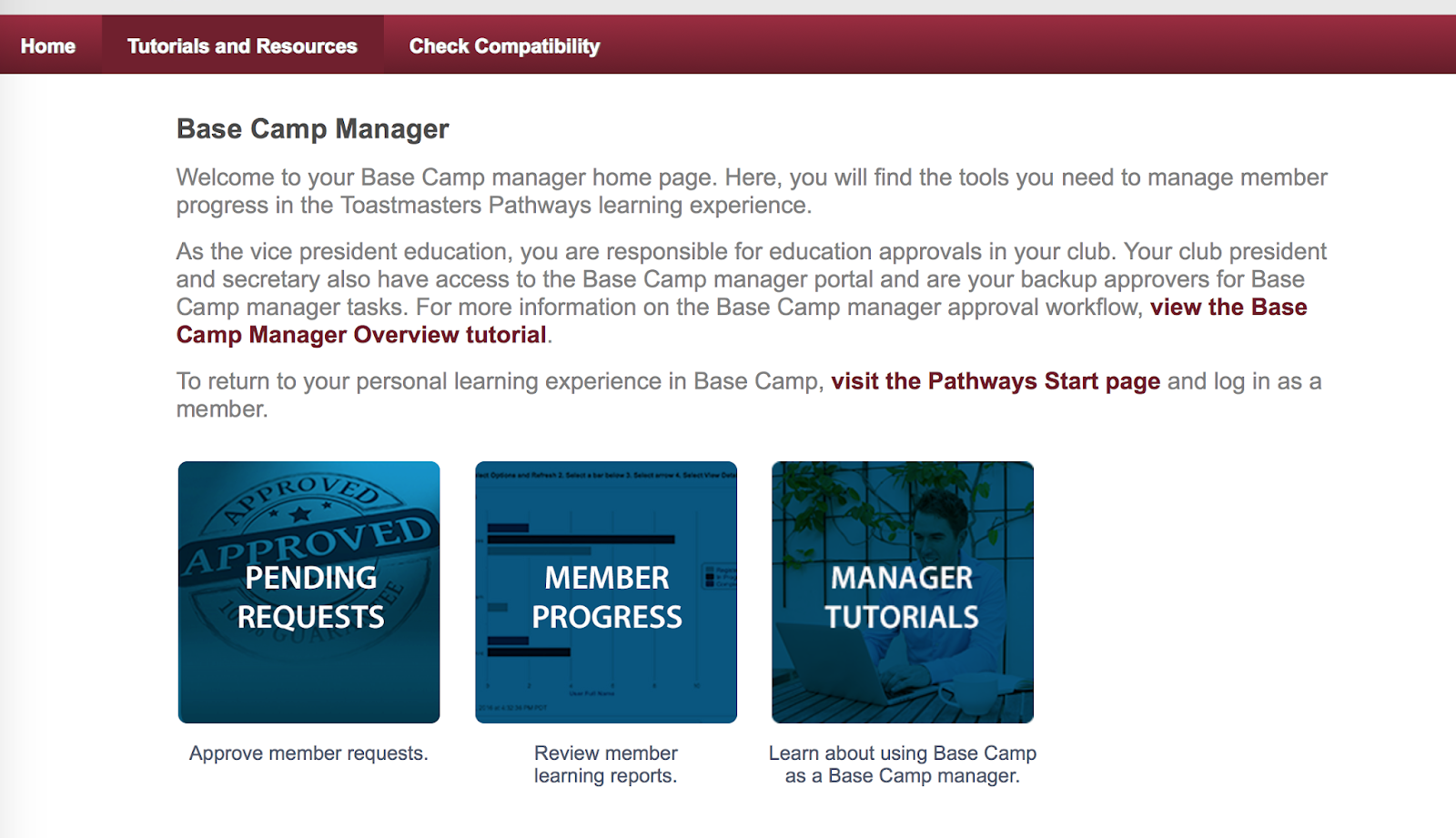 Pathways experience As Base Camp Manager Basic facts