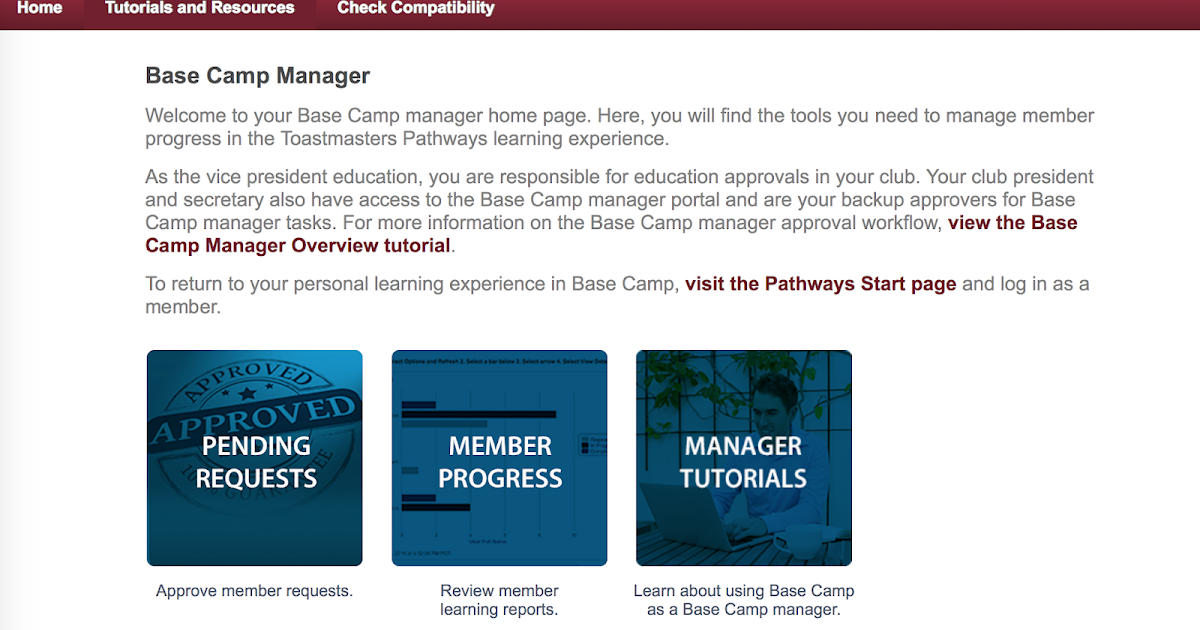 Pathways experience As Base Camp Manager Basic facts