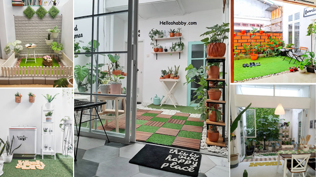 Kumpulan Desain Taman Dalam Rumah yang Cantik dan Asri ~ HelloShabby