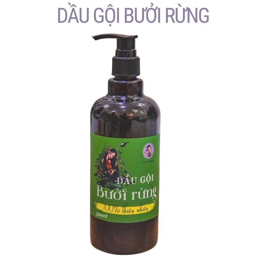 Dầu gội bưởi, Dầu gội đầu thiên nhiên mượt tóc, ngăn, chống, giảm rụng tóc, mọc tóc con MỘC NHAN 500ml – handmade