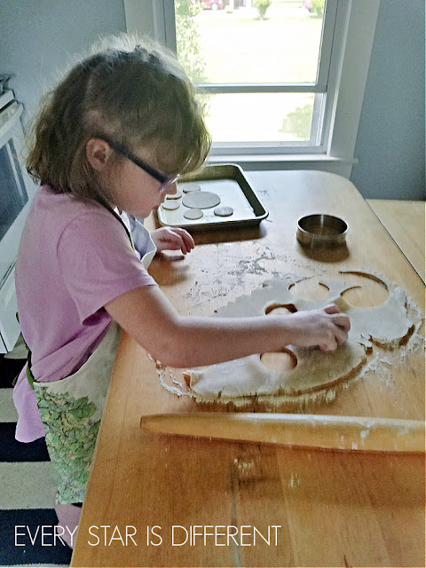 Phases of the Moon Project for Kids: Cookie Cutter Work