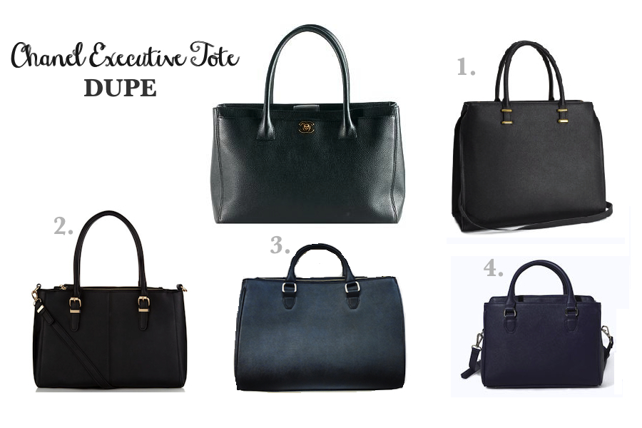 aleelily Beauty and lifestyle Chanel Executive Tote dupes that