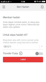 Cara Transfer Paket Internet Ke Sesama Telkomsel Menu Isi Nomer Hp 