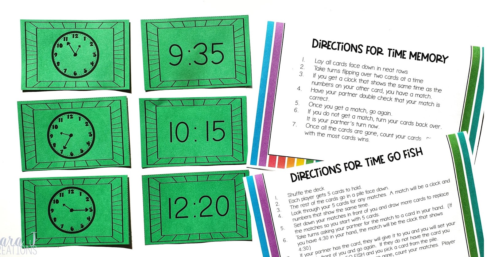 Make teaching telling time more fun and hands-on with these telling time math centers. Eight ready to go centers that have minimal prep, but maximum fun. Students practice reading a clock through games, task cards, puzzles, matching activities, interactive notebooks, and more. These activities are designed for 2nd grade, but could be adapted for first grade or even 3rd grade. 