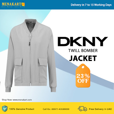 Dkny Twill Bomber Jacket 