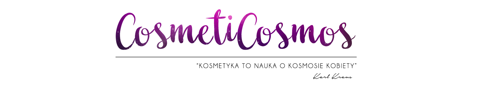 CosmetiCosmos - blog kosmetyczny: recenzje, porady, diy