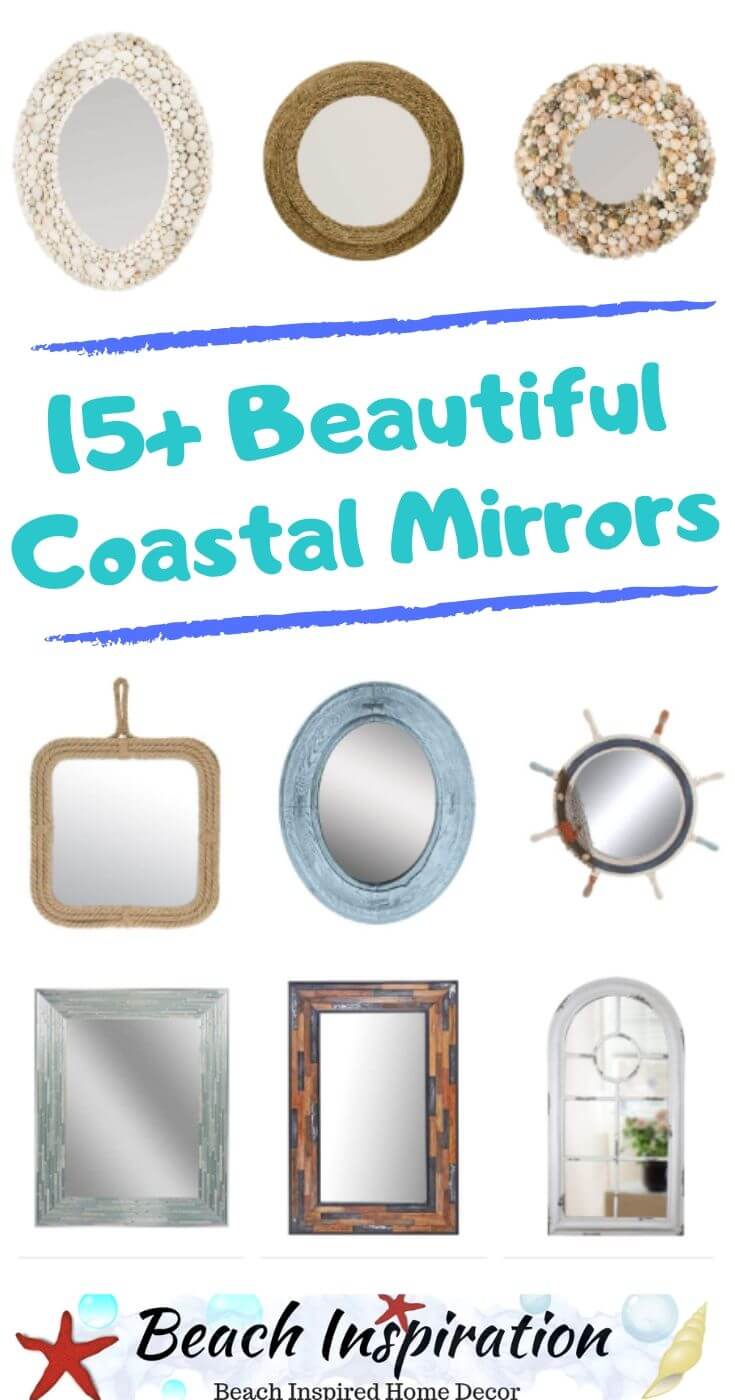 15+ Beach Themed Coastal Mirrors For Your Home