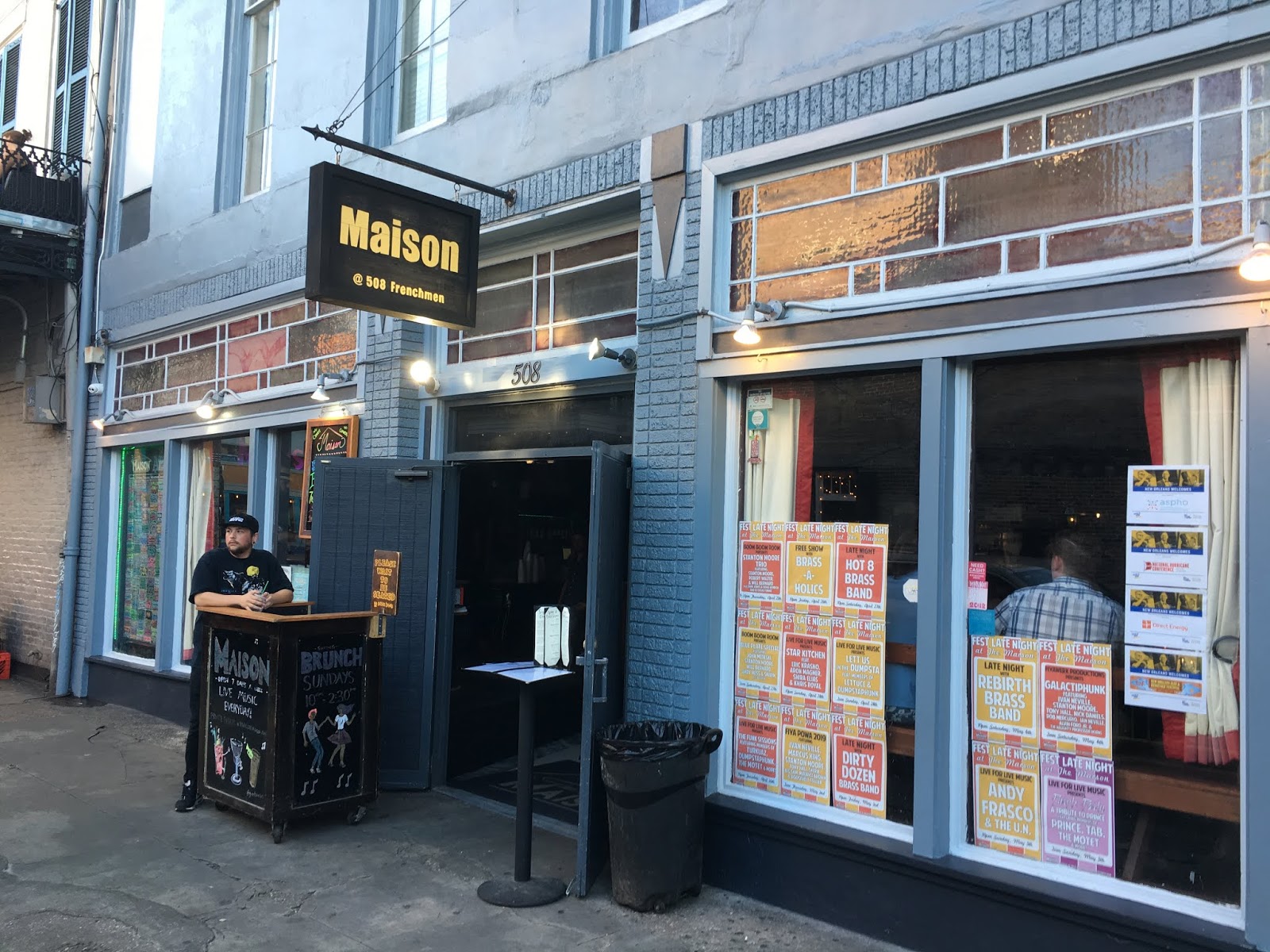 Warbo's Blog The Maison Jazz Bar