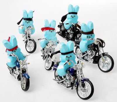 Bunny Peep Bikers
