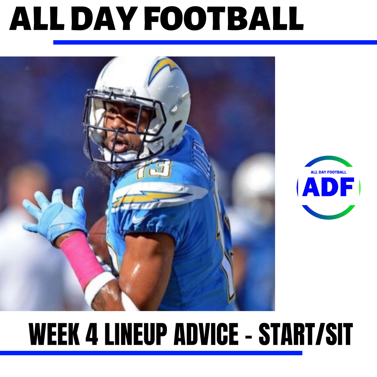 Fantasy Football Week 4 Lineup Advice Start/Sit