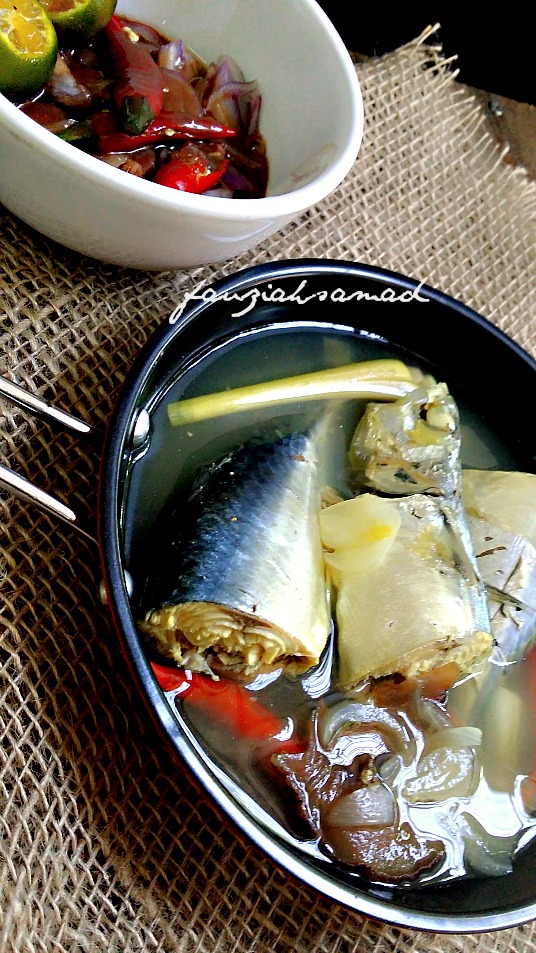 Singgang Ikan Kembung Sama Budu Fauziahsamadcom