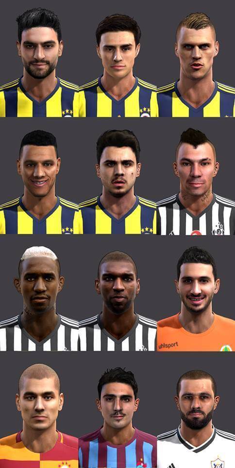 Efsane Facepack Vol 2 Pes 2013 Patch Pes New Patch Pro Evolution Soccer