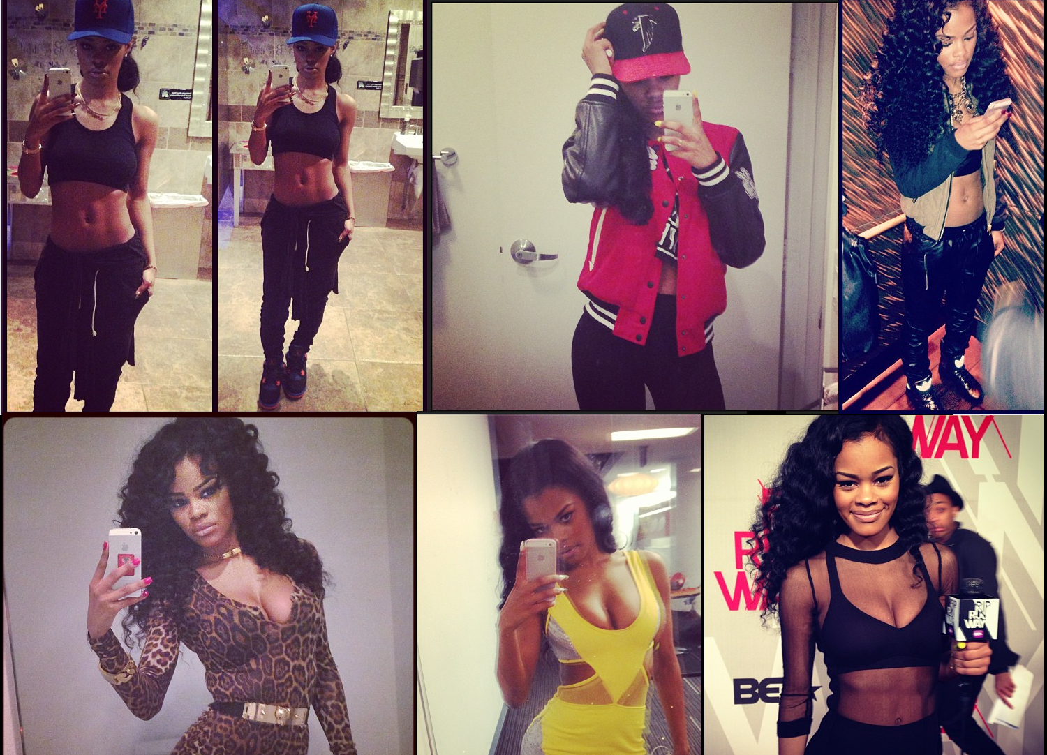 teyana taylor instagram outfits