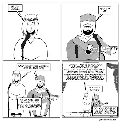 Jesus and Mo: Outrage