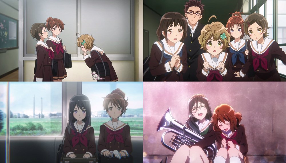 Download Review Anime Series Hibike Euphonium 2015 Clover Blossoms For Free Wallpaper Review Anime Series Hibike Euphonium 2015 Clover Blossoms For Android