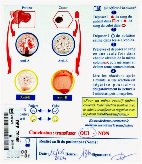 La transfusion Récap' IDE