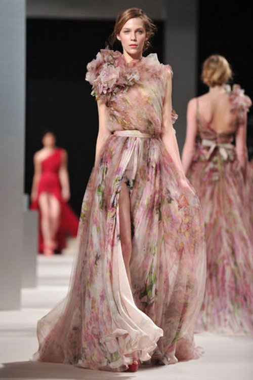 Ramblings of an Oxymoronic Pixie: Elie Saab, won't you make a dress for me?